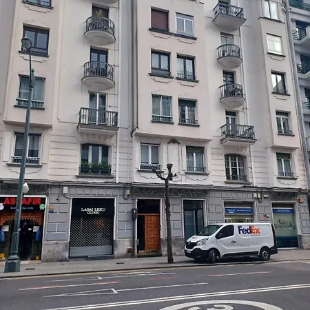 Apartmán Piso Deluxe Frente Al Guggenheim Con Garaje Gratis Bilbao